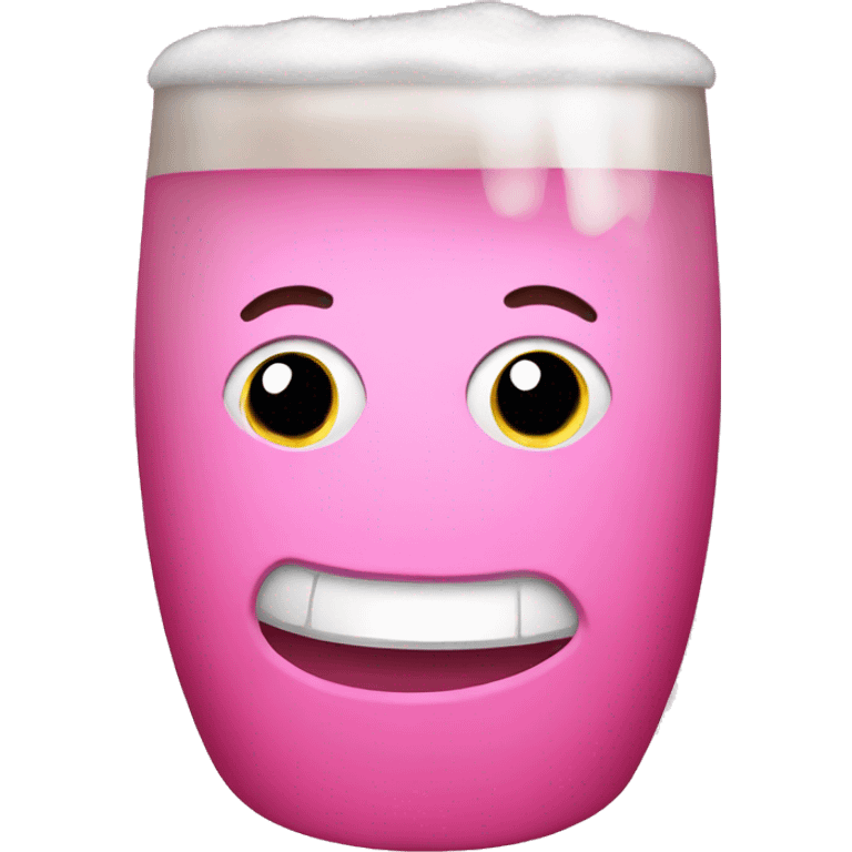 pink beer emoji