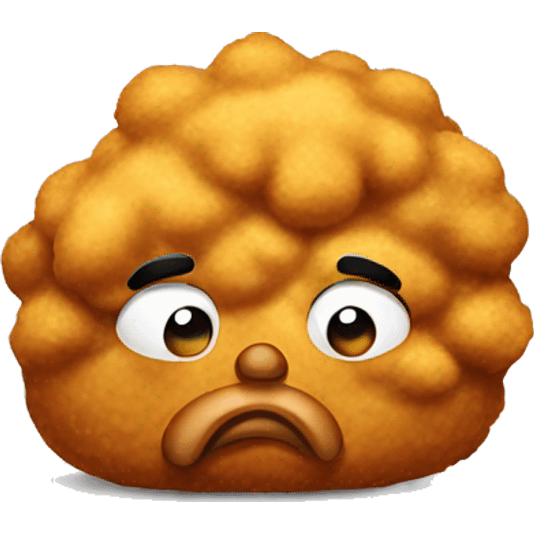 Sad Fried chicken  emoji