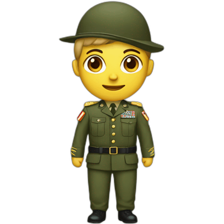 Army uniform emoji