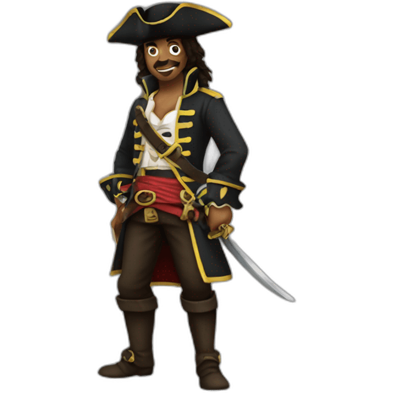 pirate fullbody emoji