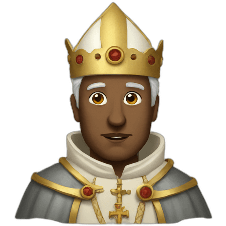 medieval pope emoji