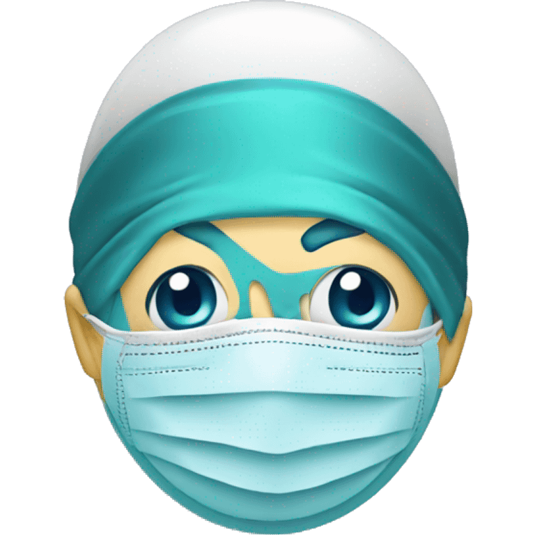 Crystal Ball surgeon with mask emoji