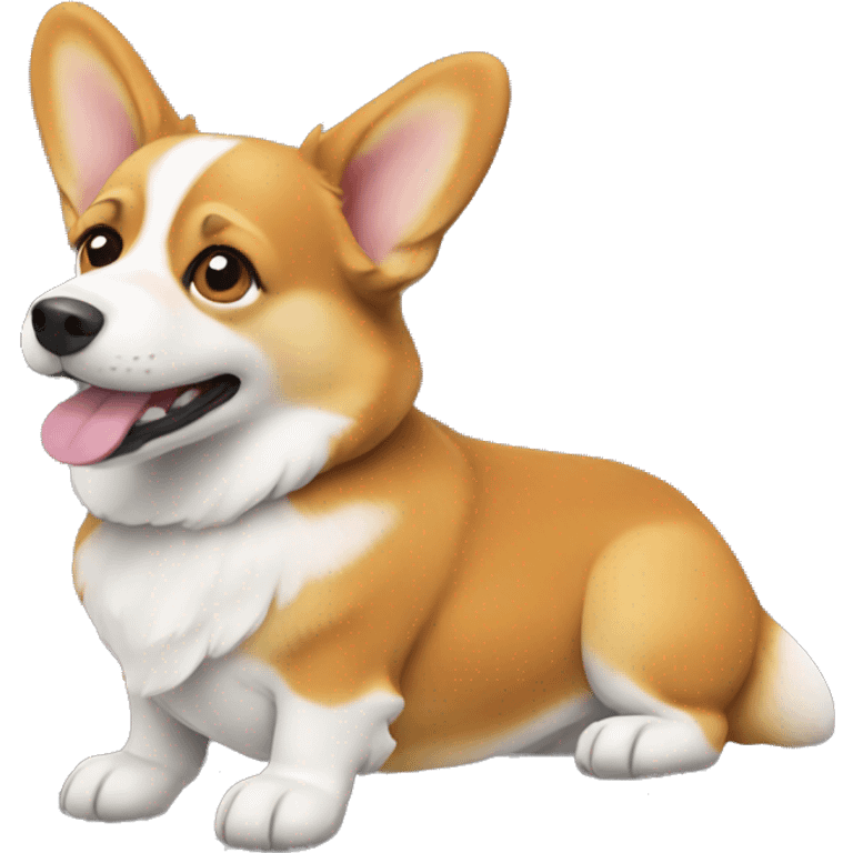 Corgi dog emoji