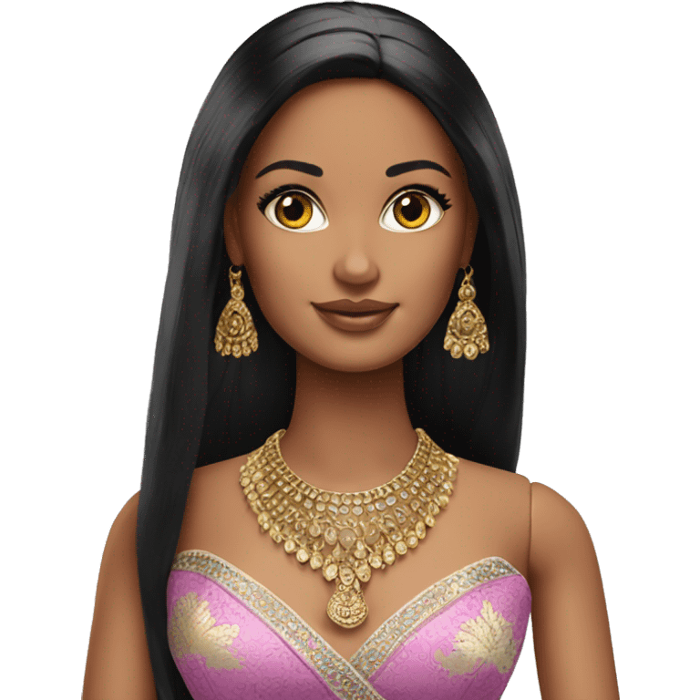 indian barbie doll emoji