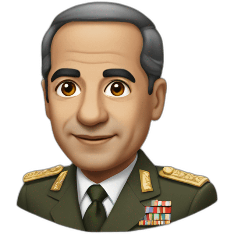 President Abdulfatah alsisi emoji