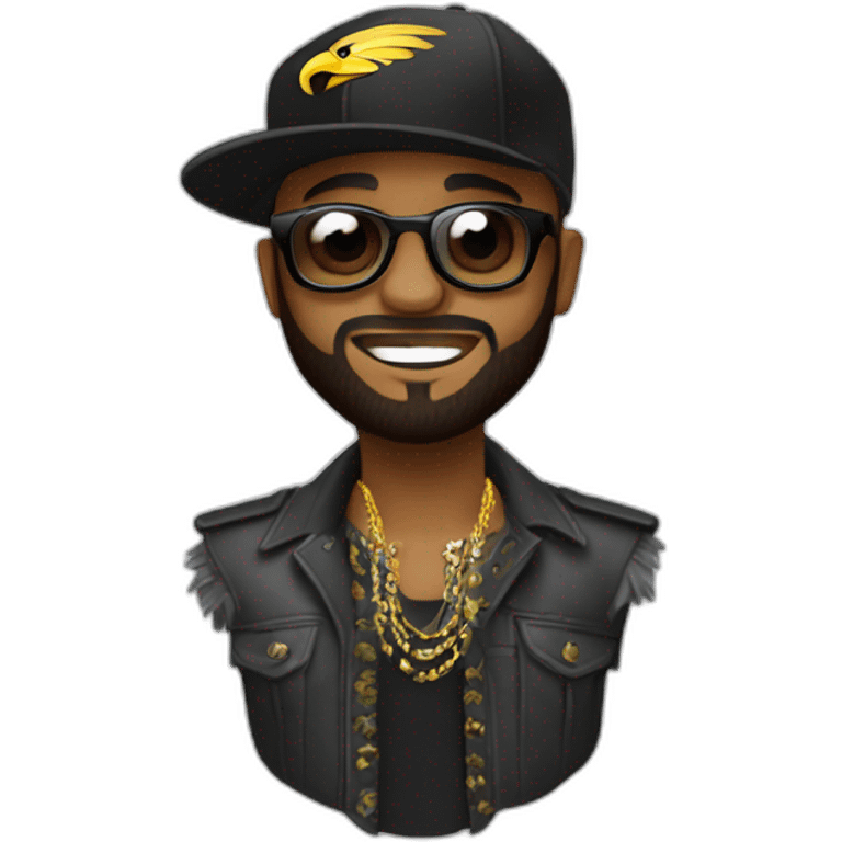 Fally ipupa-eagle-sing emoji