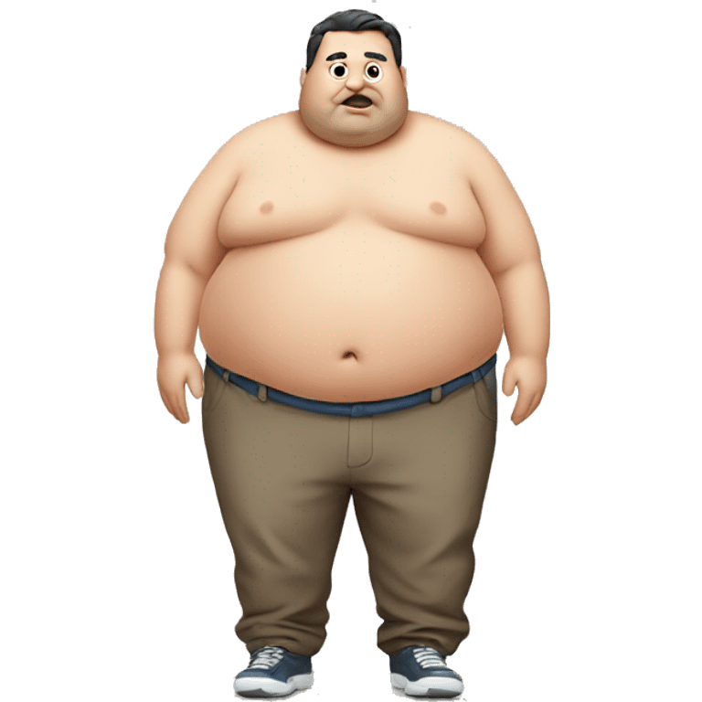 fat man emoji