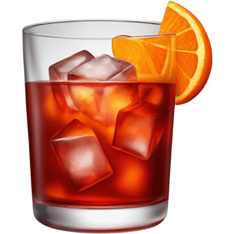  Negroni cocktail  emoji