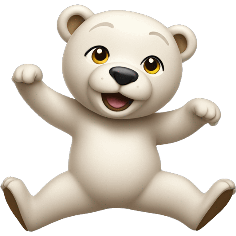 Dancing bear emoji