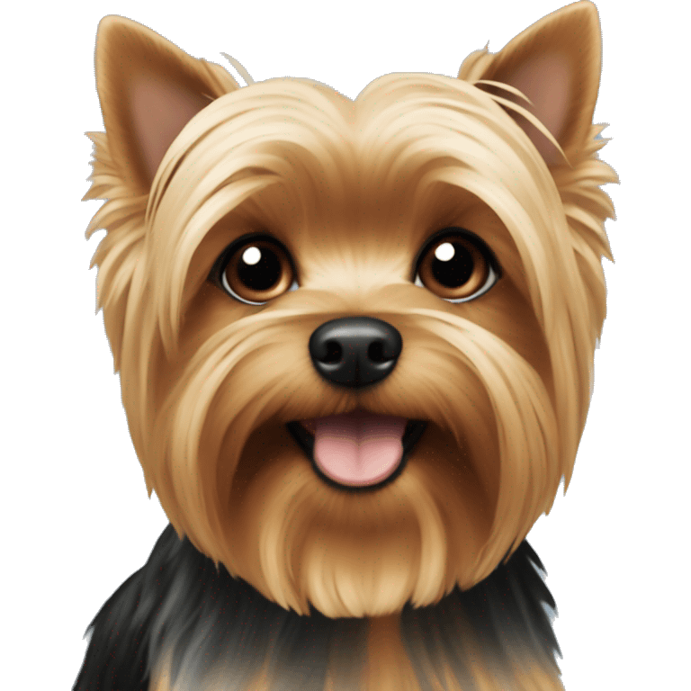 Yorkie dog emoji