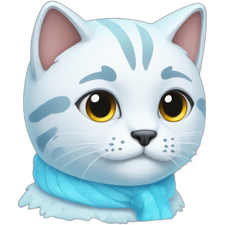 icy cat emoji