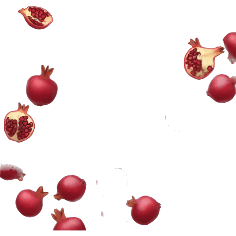 pomegranate emoji emoji