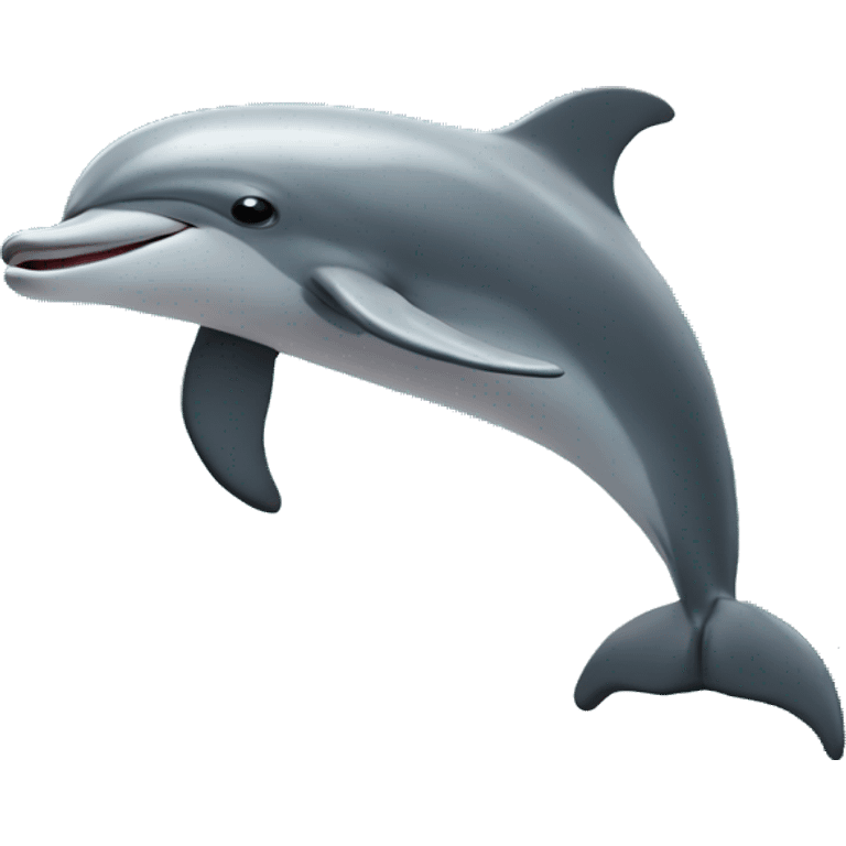 dolphin jumping over moon emoji