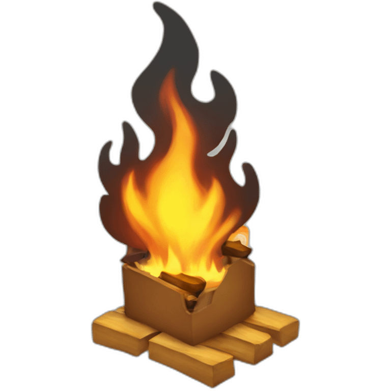 card-on-fire emoji