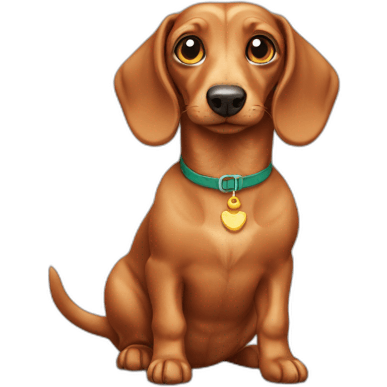 Dachshund cat emoji