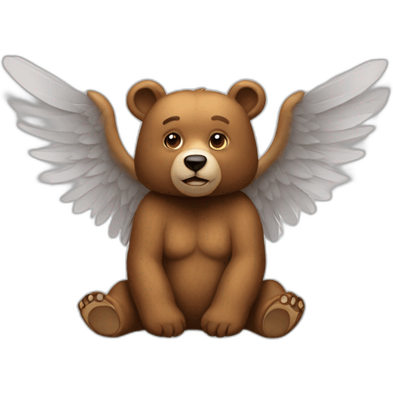 bear-with-wings emoji