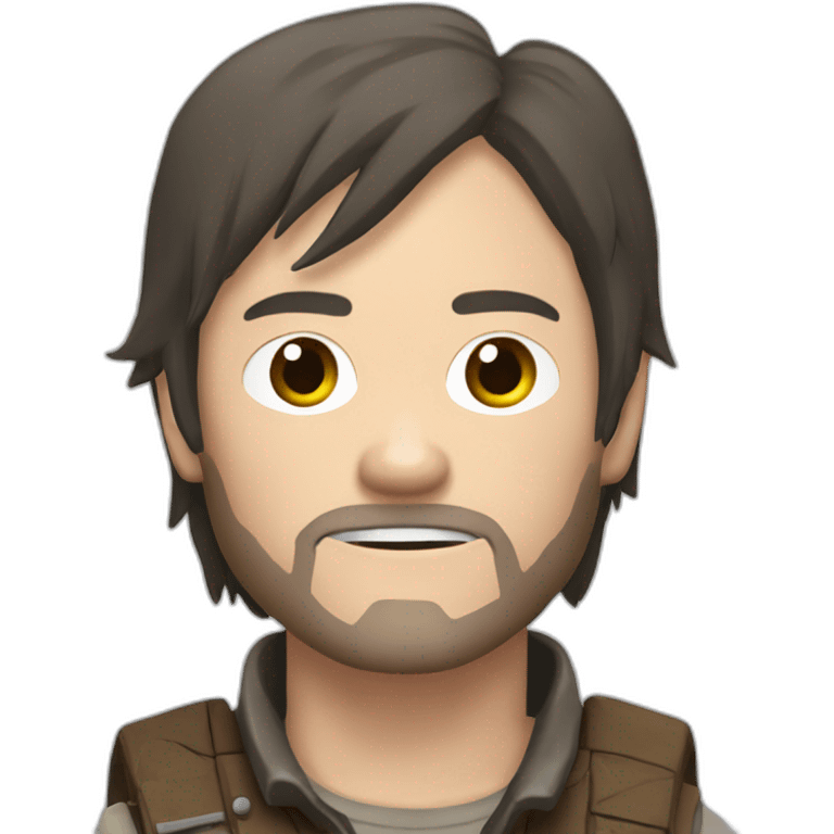 Daryl Dixon the walking dead emoji