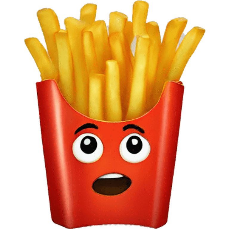 French fries emoji