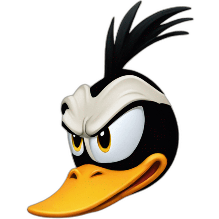 daffy duck angry emoji