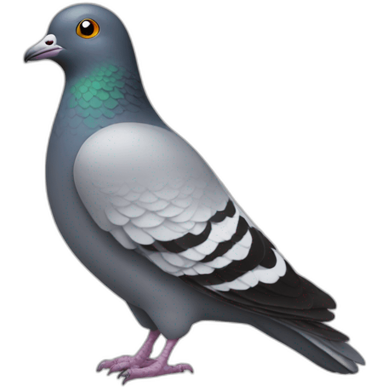 pigeon crayon emoji