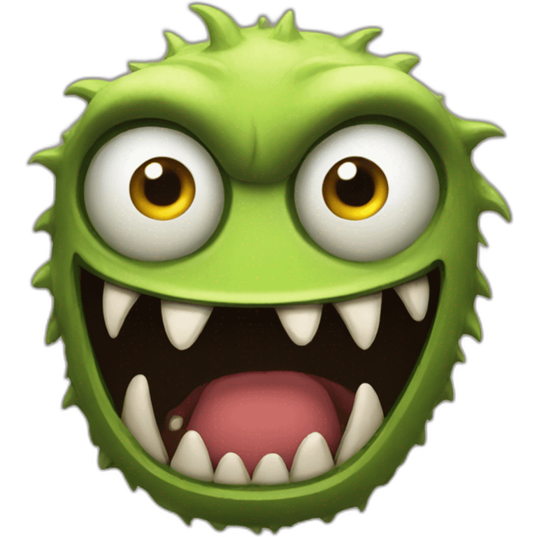 Funny monster emoji