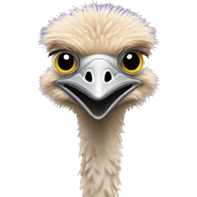 ostrich emoji