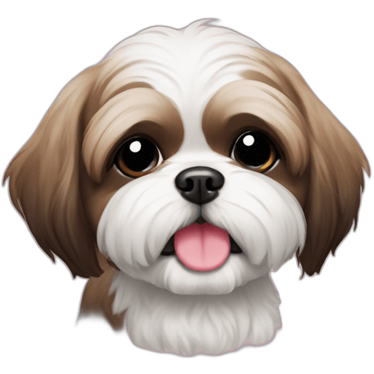 cute ShihTzu puppie emoji