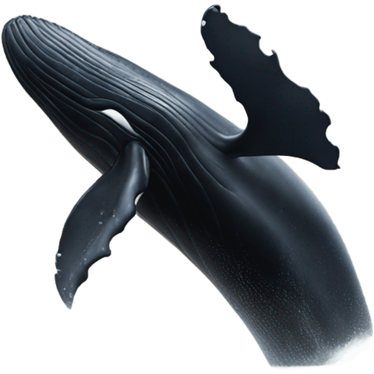 First place black whale emoji