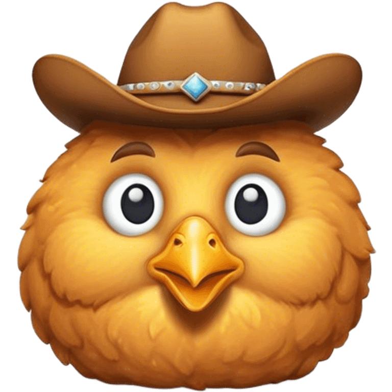 Cowboy chicken nugget emoji