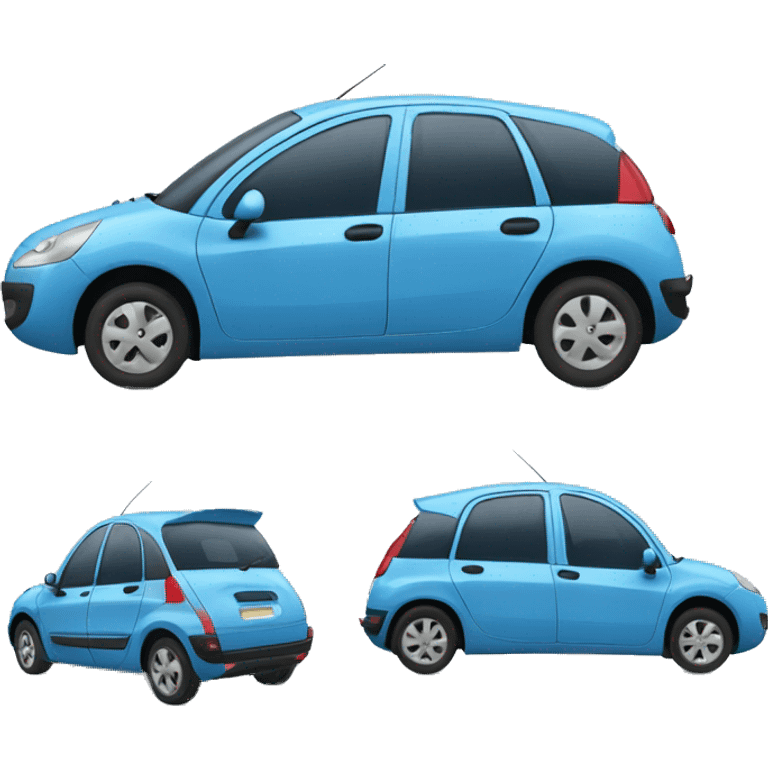 A blue citroen  emoji