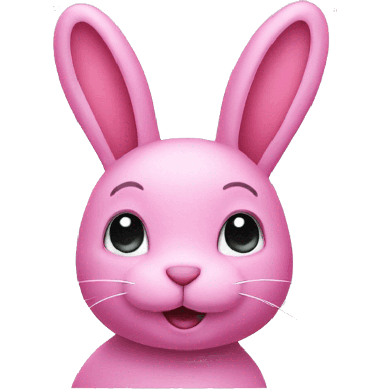 Pink bunny  emoji