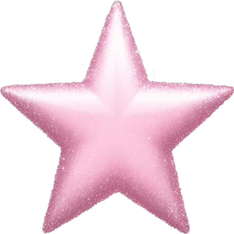 pale pink star sparkle emoji