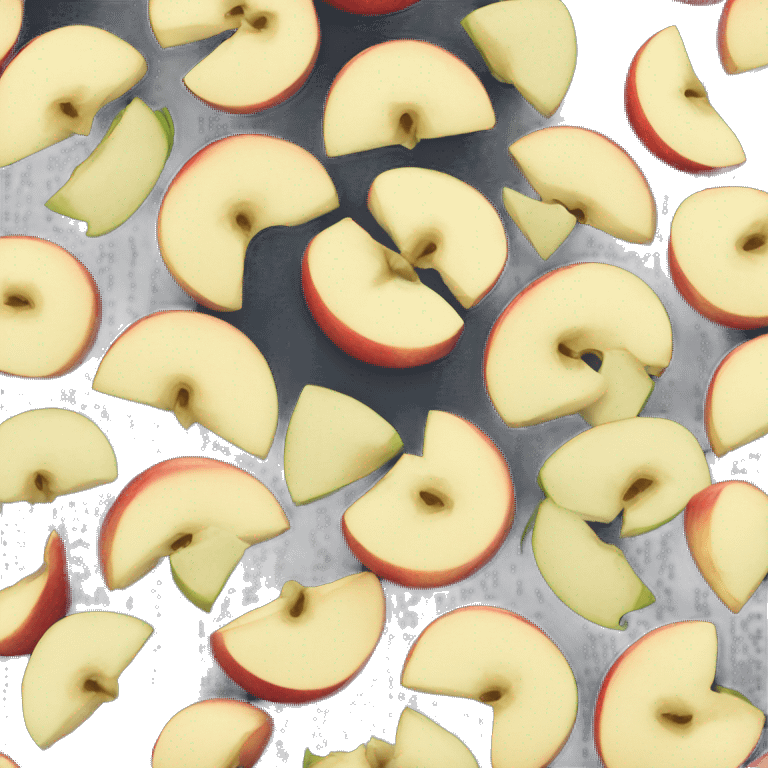 Apple slices emoji