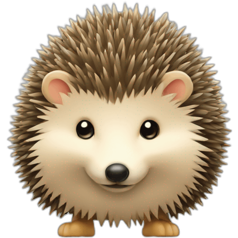 hedgehog with circuit design emoji