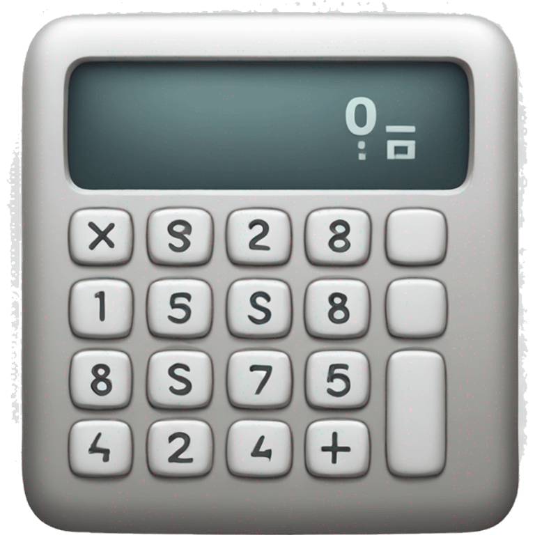 calculator emoji