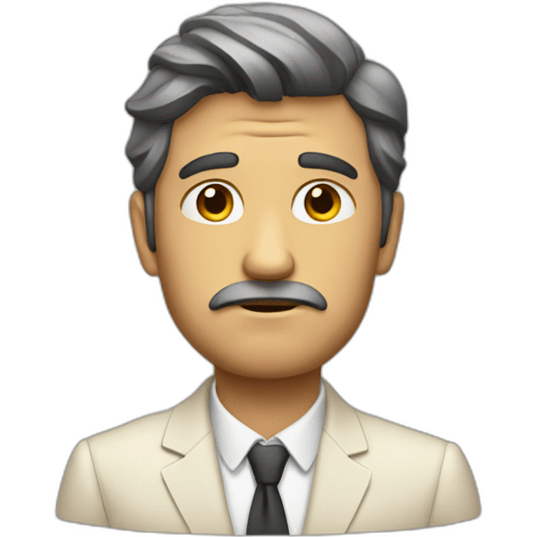 sad rich man emoji