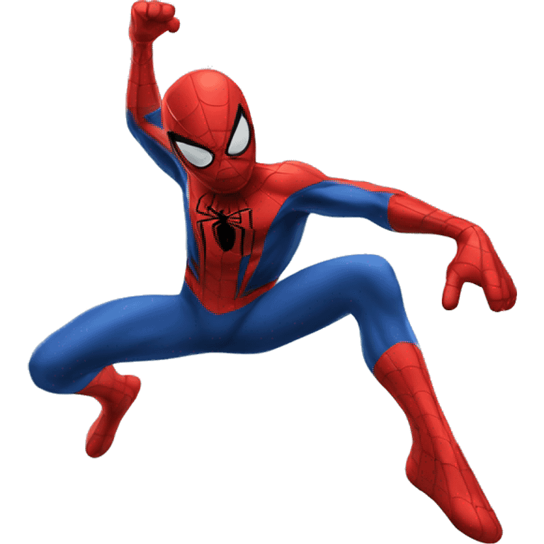 Spider-Man swinging  emoji