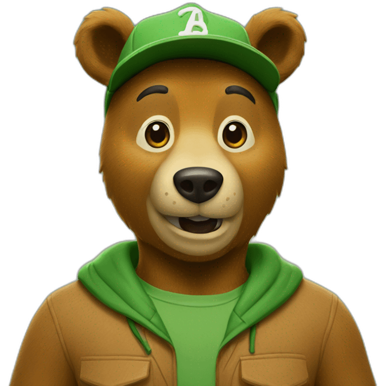 yogi bear emoji