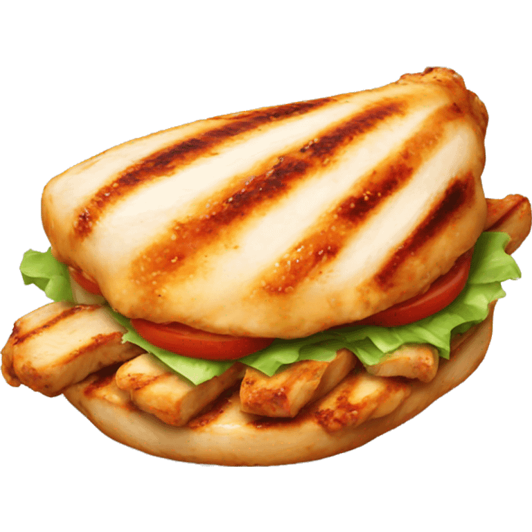 lunch grill chicken  emoji