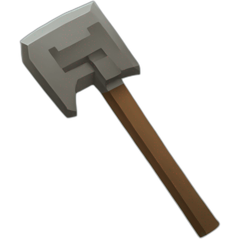 pixel pickaxe emoji