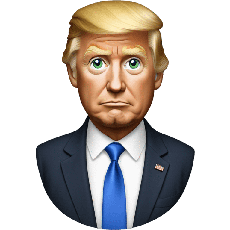 donald-trump-realistic in campaign emoji