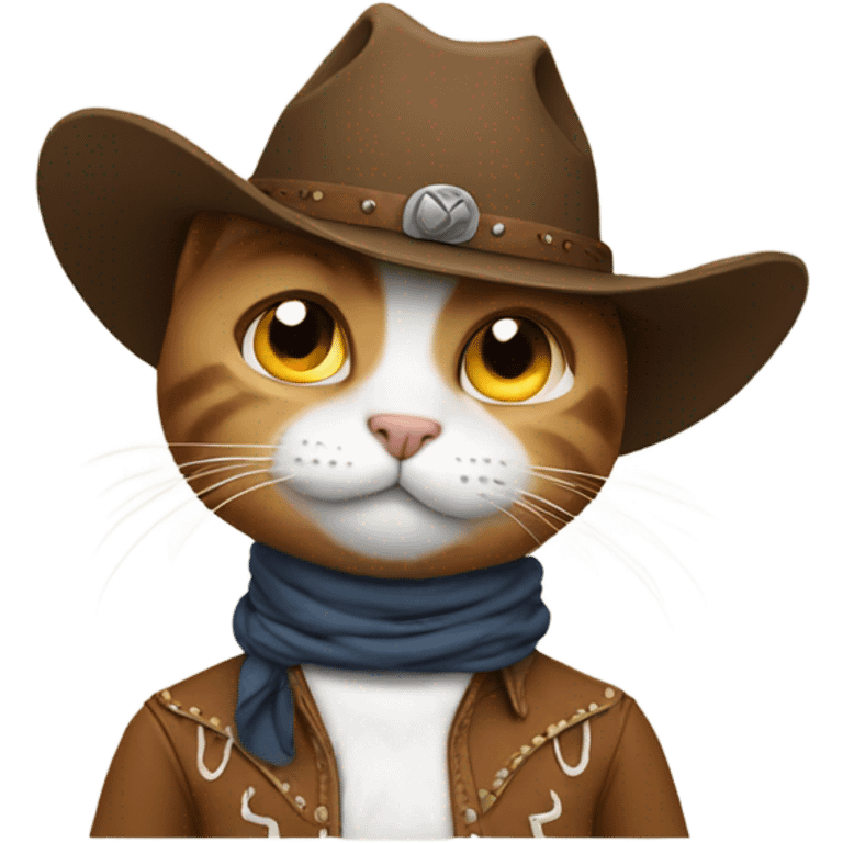 Cat cowboy  emoji