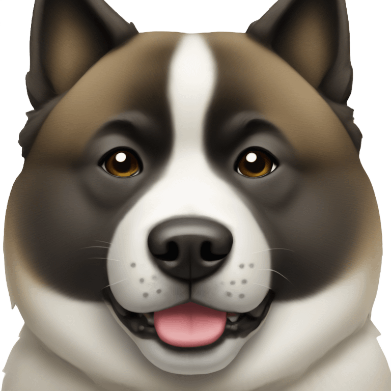 american akita dog  emoji