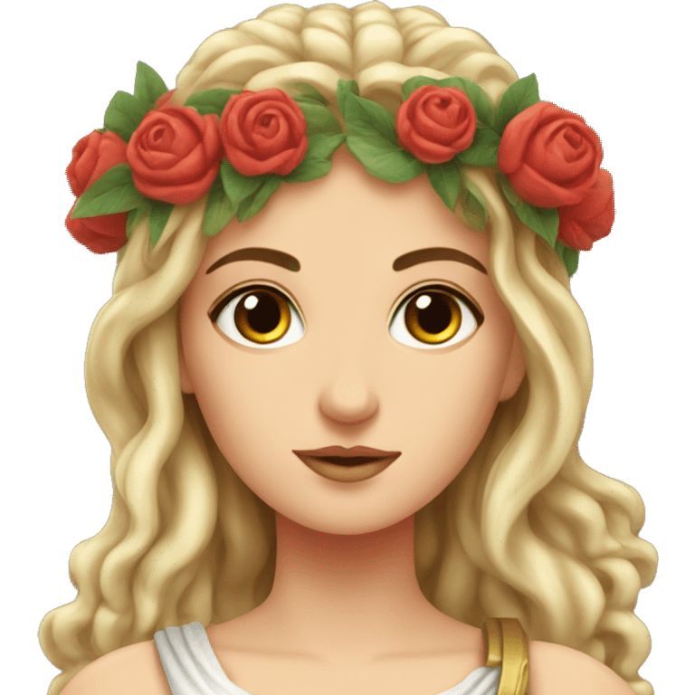 Greek goddess Persephone  emoji