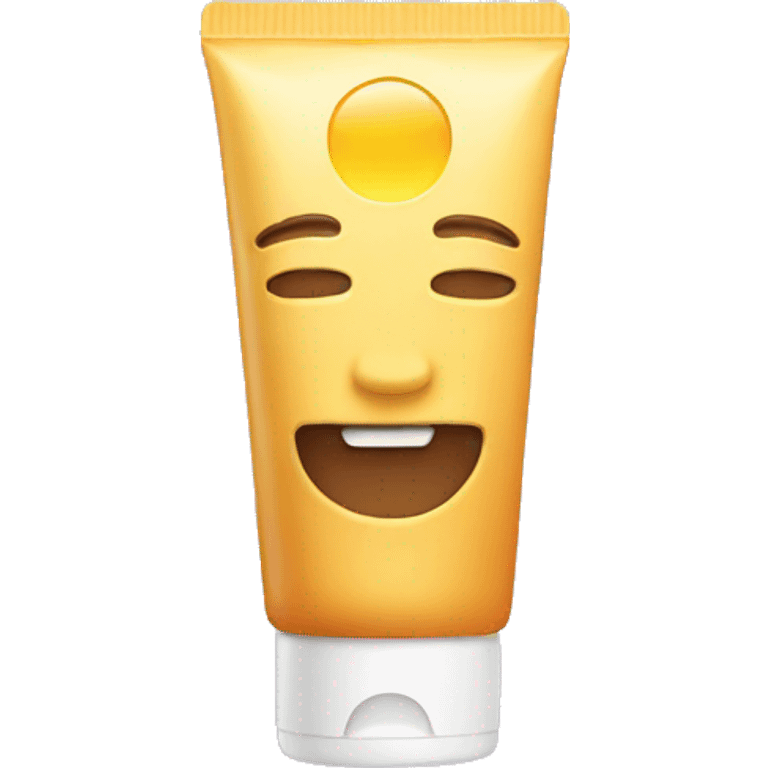 Sunscreen emoji