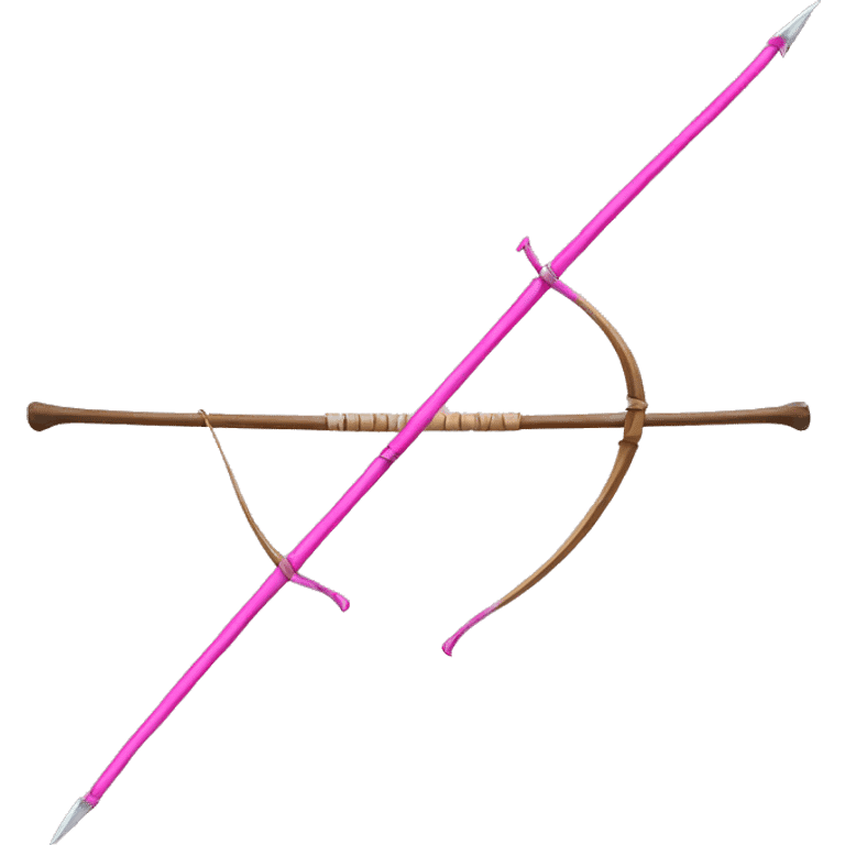 Pink Longbow emoji