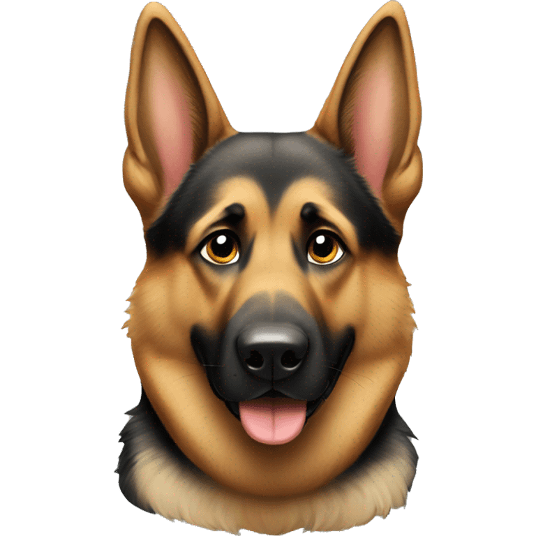 big german shepherd dog emoji