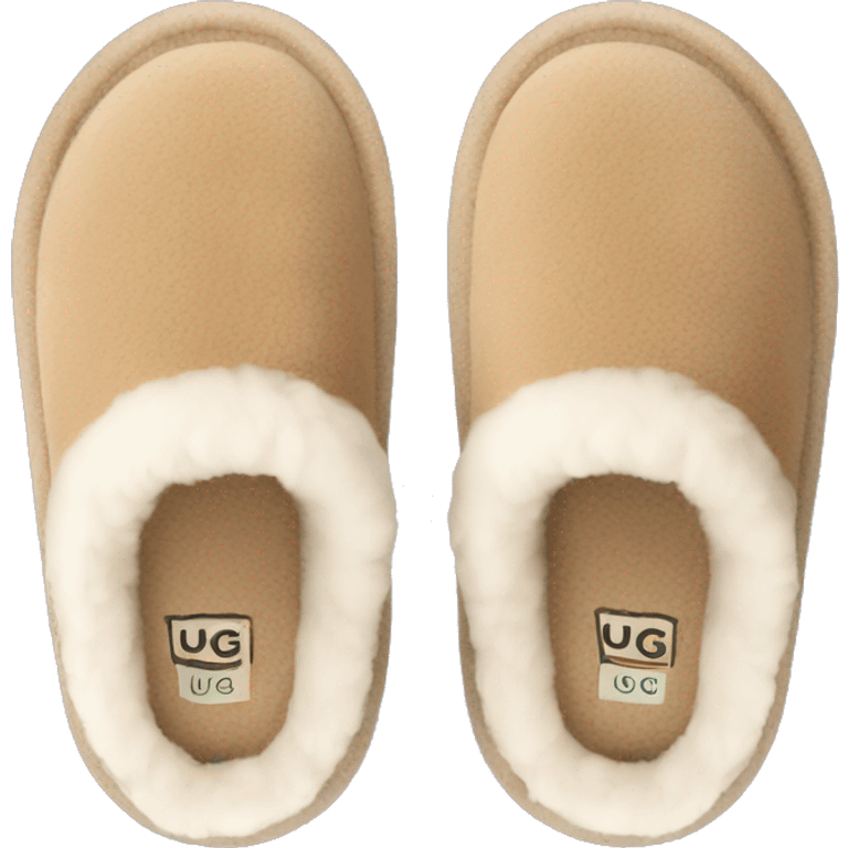 UGG slippers  emoji