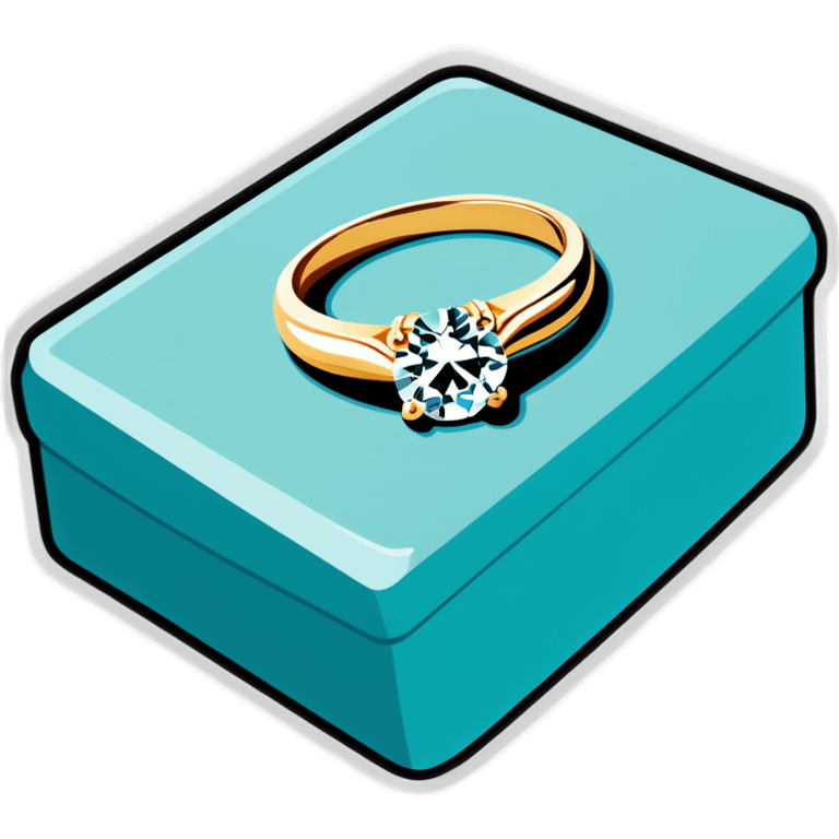 Tiffany’s diamond ring emoji