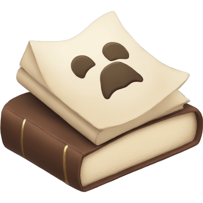 cozy book emoji